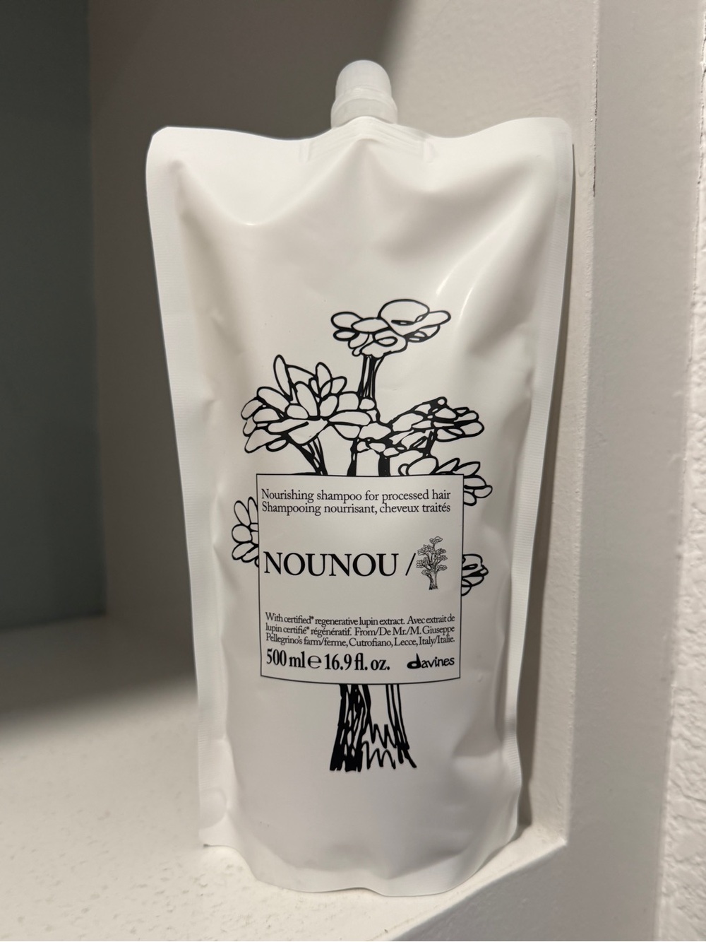 Davines NouNou Shampoo New 500ML Refill Pouch